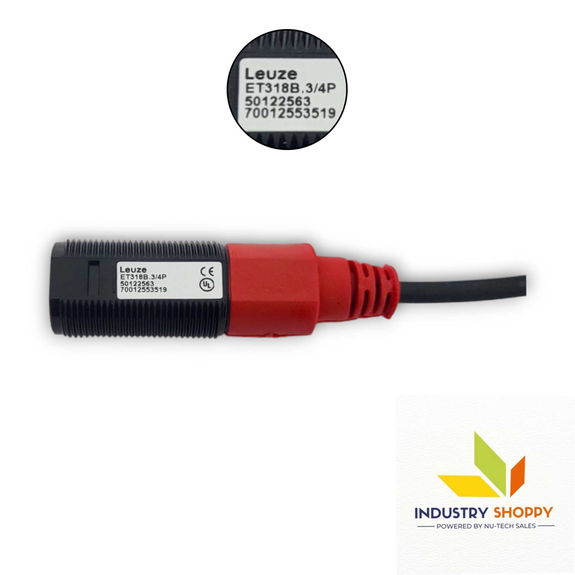 Leuze ET318B.3/4P Energetic Diffuse Sensor Leuze ET318B.3/4P Energetic Diffuse Sensor